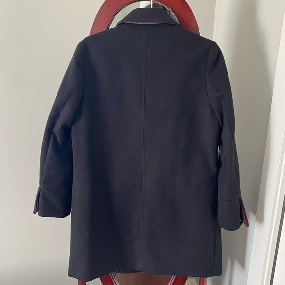 TOPSHOP Black Coat with Zipper - Picture 4 of 5